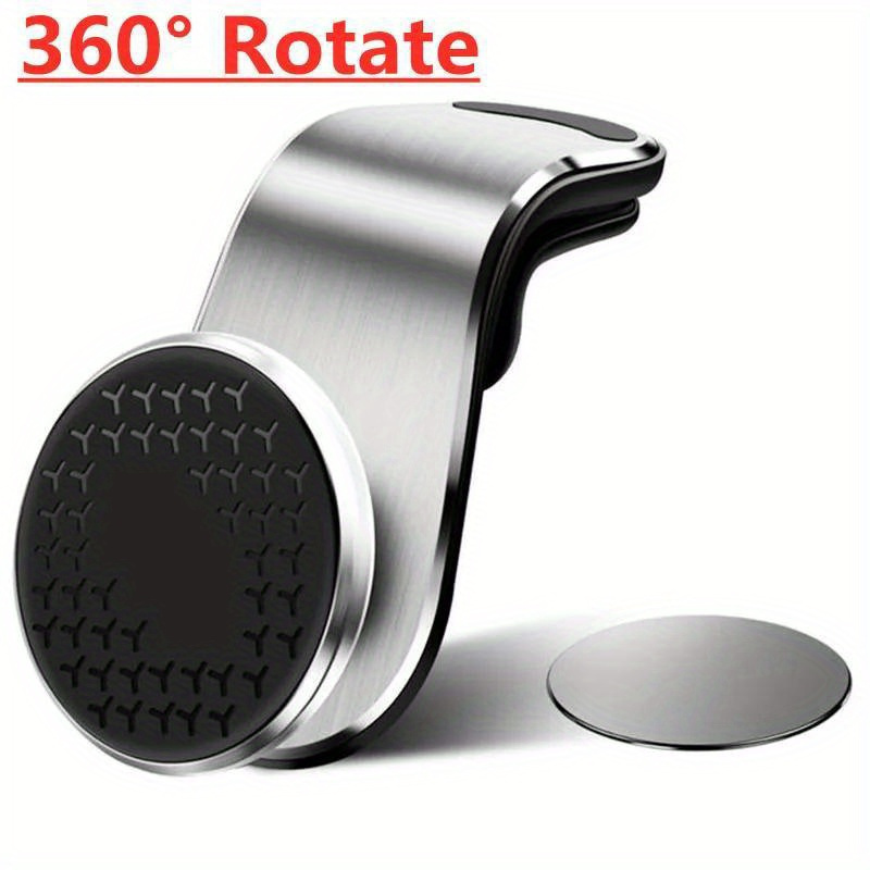 Image of Magnetic Car Phone Holder Stand Air Vent Clip Car Mobile Mount Bracket Cellphone Gps Support In Car For Iphone For Xiaomi For