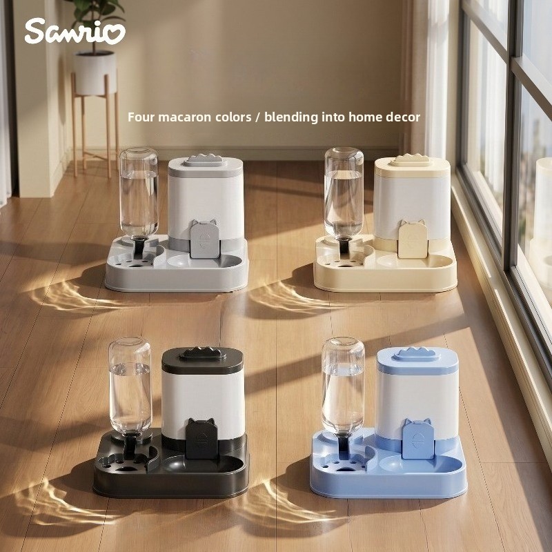 Official Sanrio Licensed Automatic Gravity Pet Feeding Station, 2... product image 9