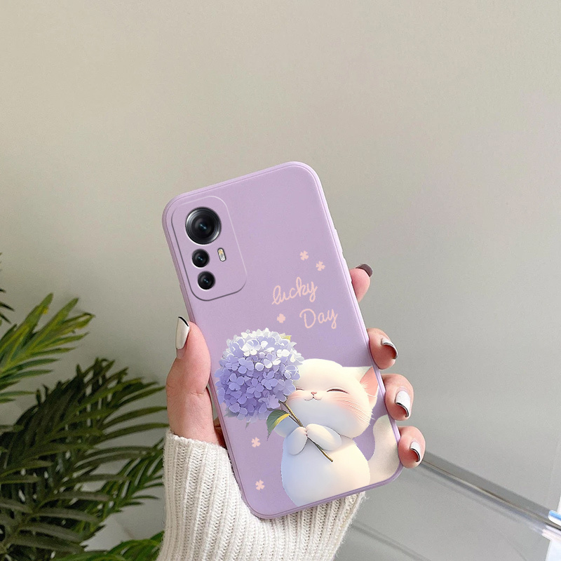 TEMU Funda para Teléfono - Funda con Diseño de Compatible con Redmi Note 12S, Trasera Mate a Prueba de Golpes. Simplicidad Sin Perder, Efecto Visual