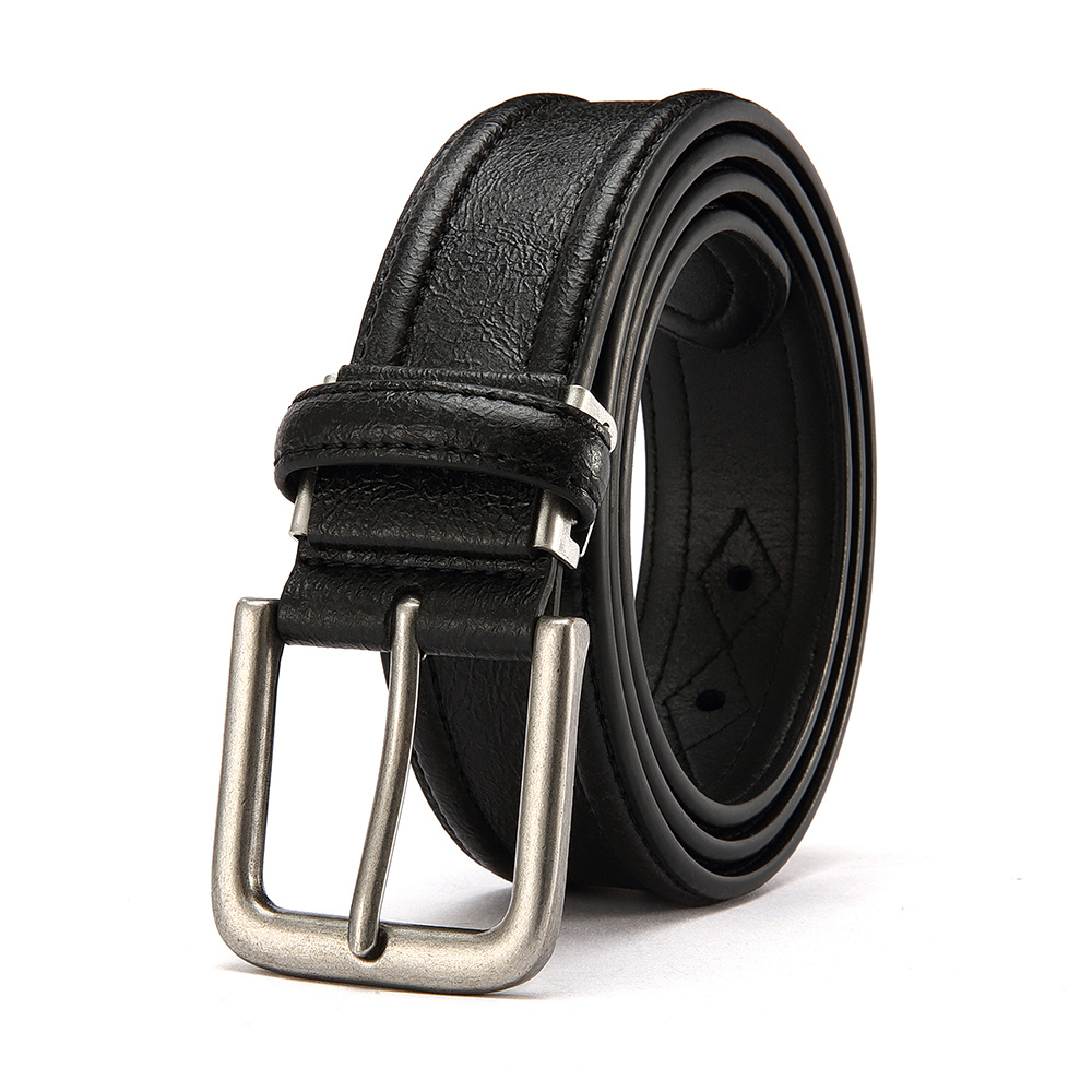 TEMU 1pc Doopai Men's Pin Belt - Suitable For Jeans, Work, Dress Belts,, For Casual & Formal Wear, Gift For, Husband, Boyfriend (christmas, Father's