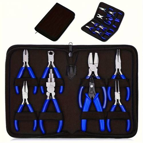 jewelry pliers set round nose pliers flat nose pliers needle nose pliers etc for diy handmade jewelry bracelet making art supplies craft tools sewing accessories