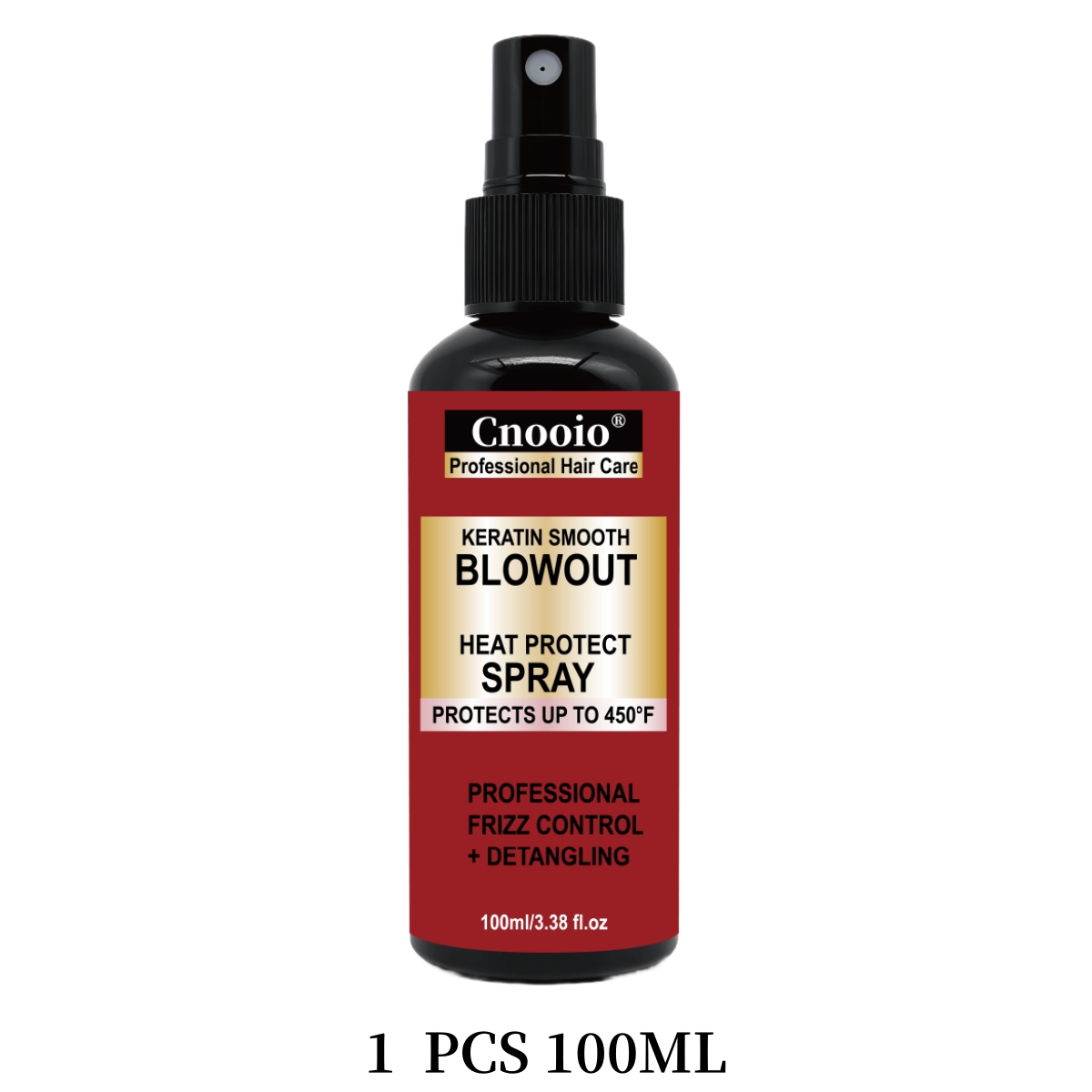 Image of Blowout Spray & Blowout Spray And Serum Protecting Heat Spray Protects Up To 450°f Professional Detangling, Heat Styling, Keratin Formula, Hair Conditioner Keratin Spray