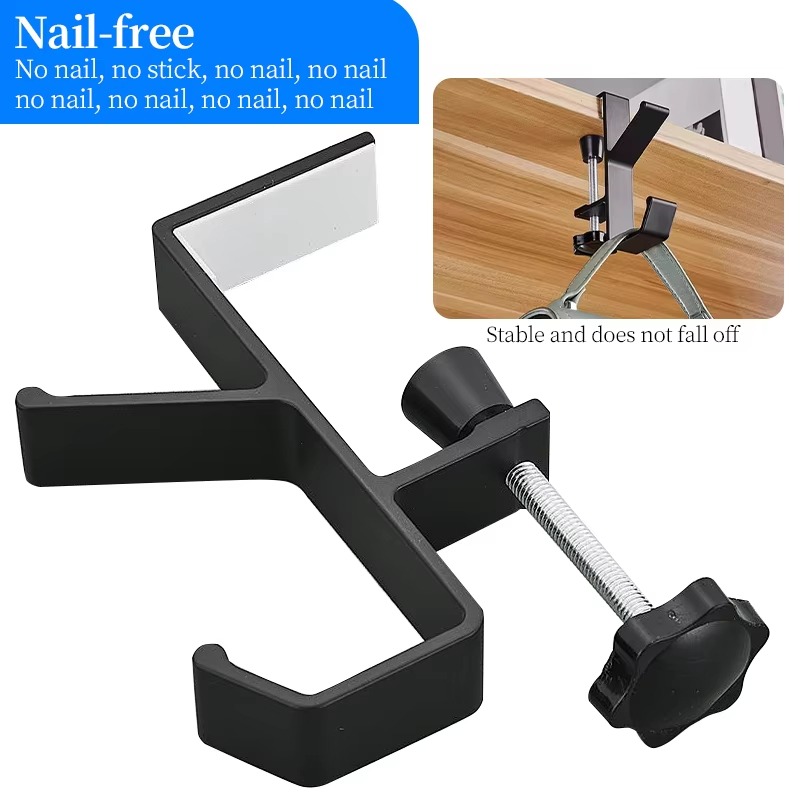 Adjustable Desktop Bag Clip Hook for Space-Saving