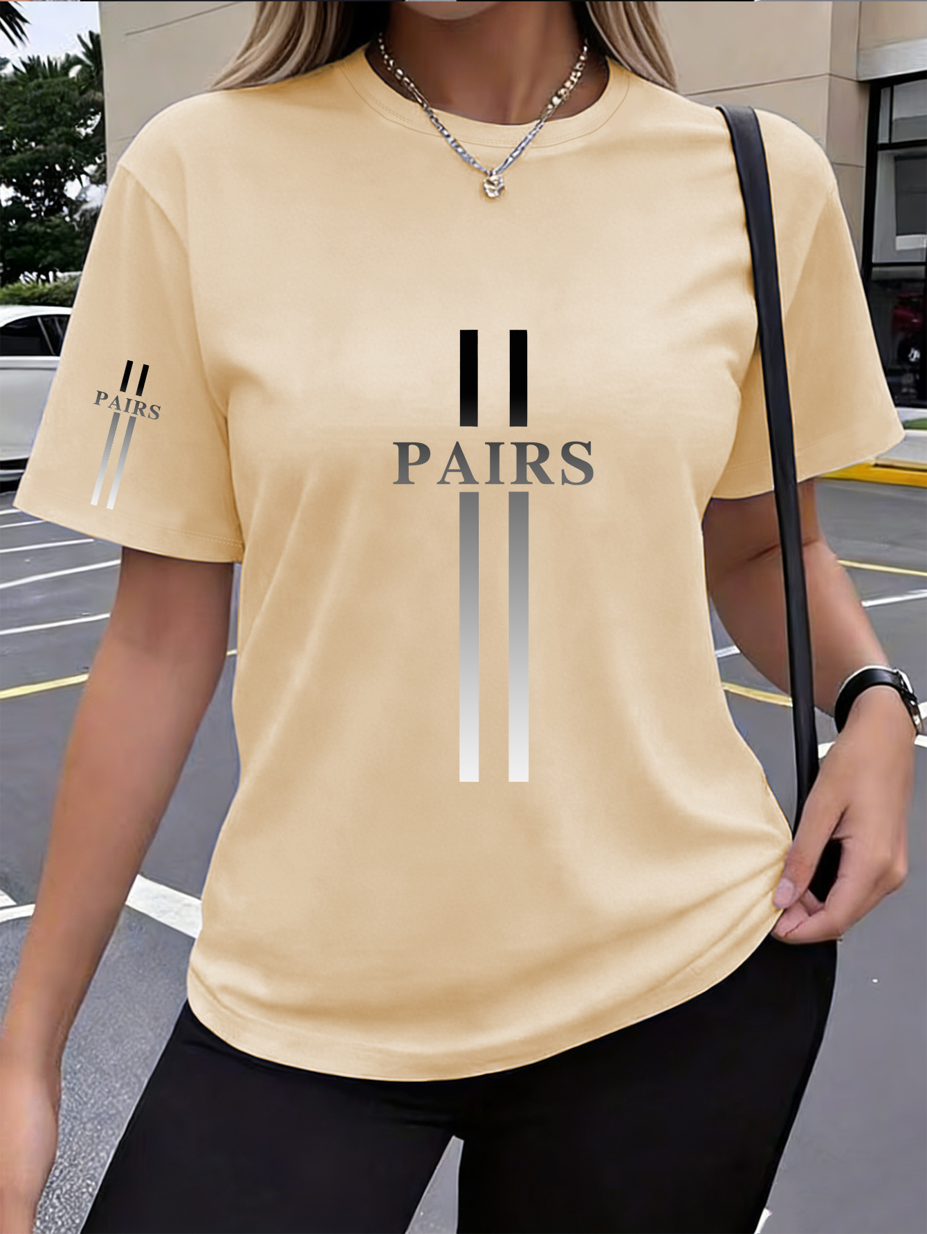 T-Shirt Femme Style Y2K — Imprimé PAIRS Affb84f9c38749b9ab7d8719e860bf31 Goods