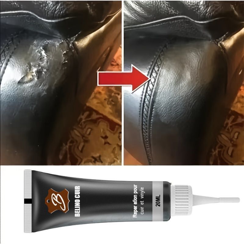 

1pc Leather Repair Paste For Repairing Scratches And - Car Seat Restoration Gel - Suitable For Sofa, Leather Bag, Leather Coat, Leather Shoe