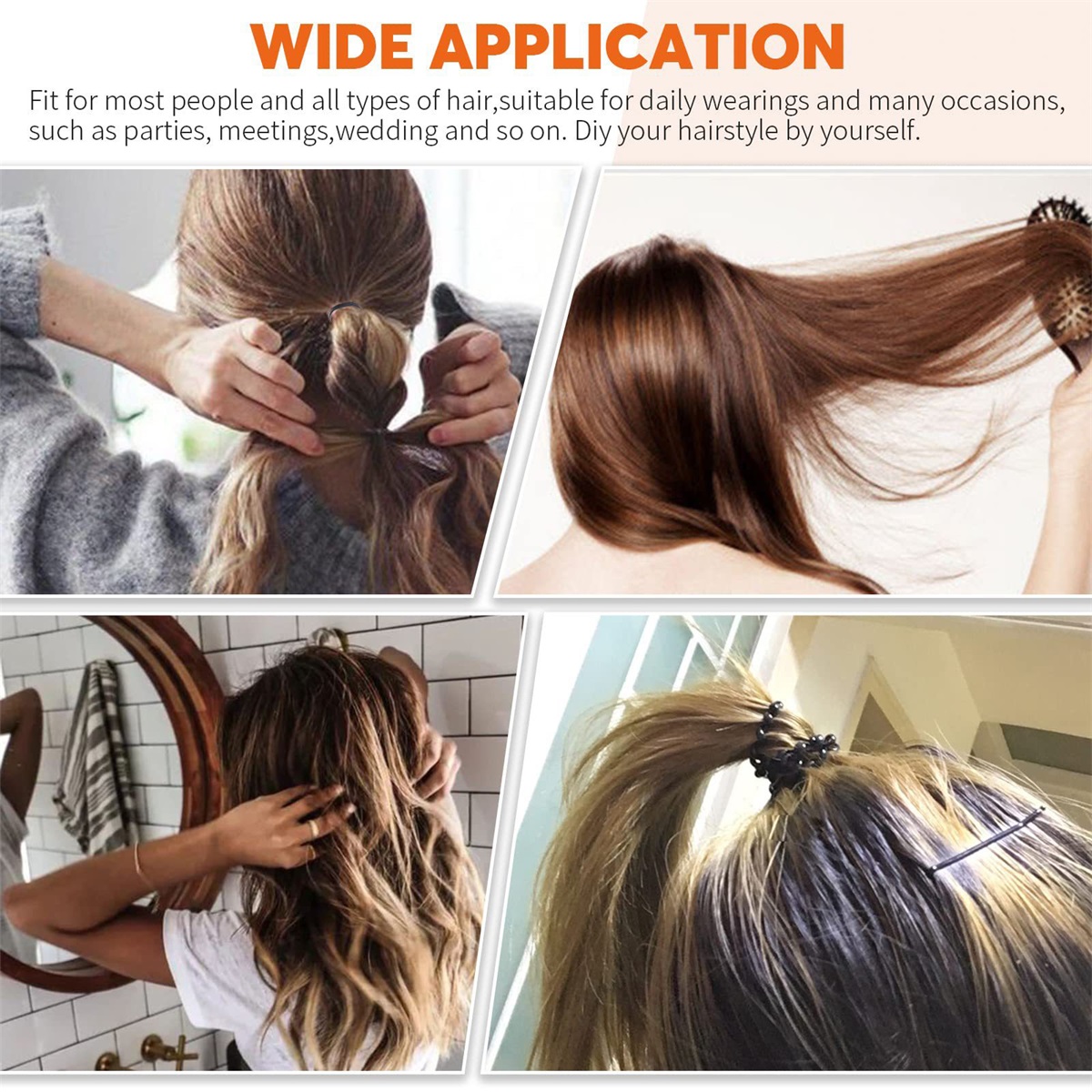 420pcs hair pins hairpins box women hair pin invisible wave - Temu