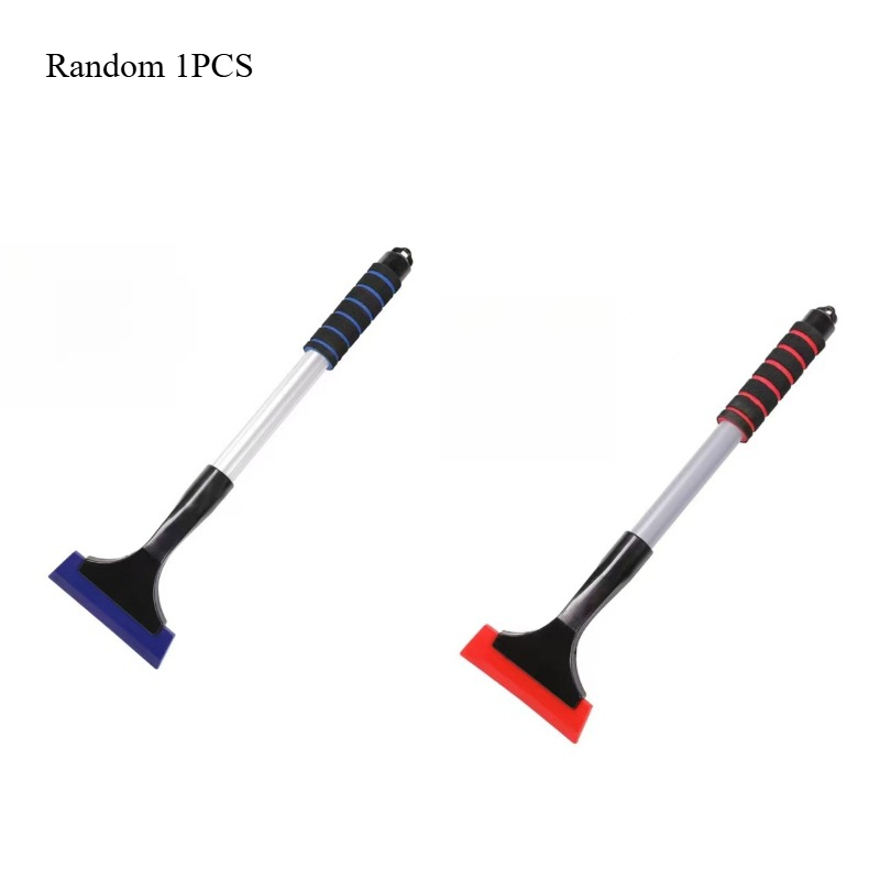 TEMU Random 1pc Car Snow Shovel Ice Shovel Car Glass Window Scraper Car Defroster Winter Tool