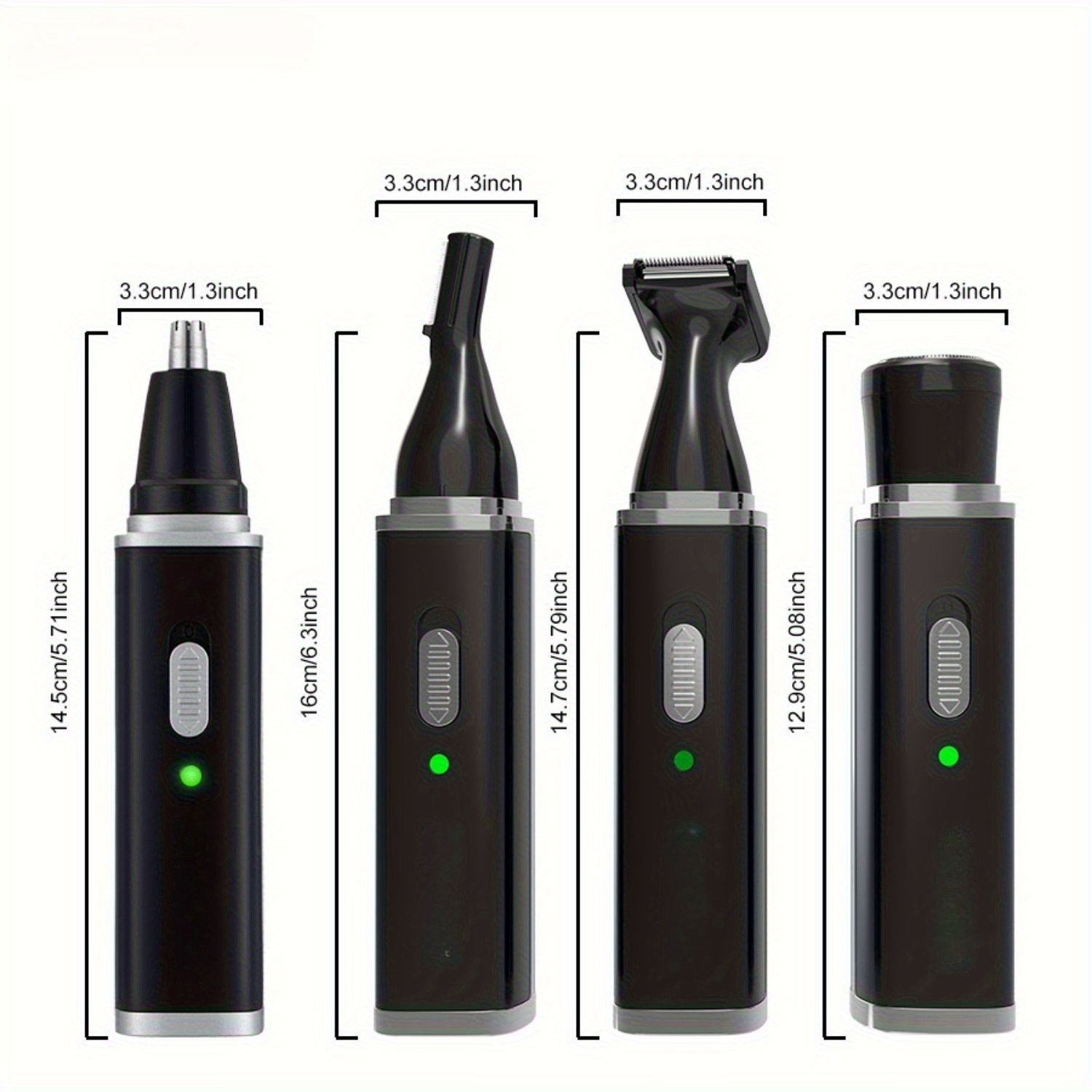 4in 1 beard shaver nose hair trimmer electric beard shaver electric grooming tool for men and women birthday gift christmas gift Product details 3
