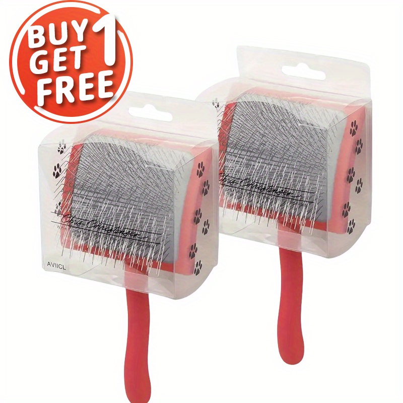 TEMU Dog Brush Set Professional Dog Brushes For Grooming With Ergonomic Brush For Dogs Professional Dog Brush Dog For Large Dogs For Goldenendoodles