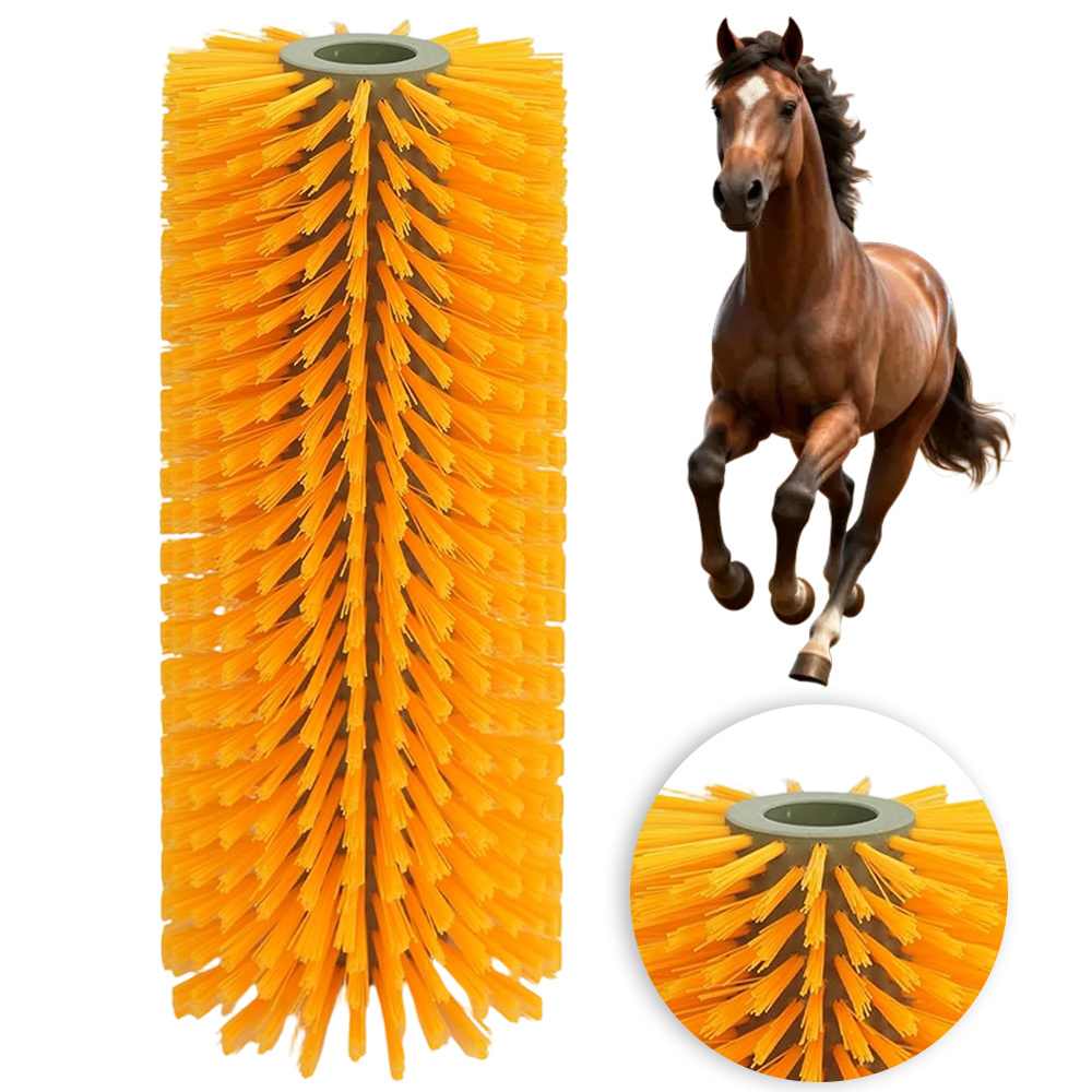 Livestock Scratching Brush, Horse Scratcher, Animal Back Relief For Goat, Cattle, Sheep, Horses, Pigs For Cleaning Massaging Removing Hair