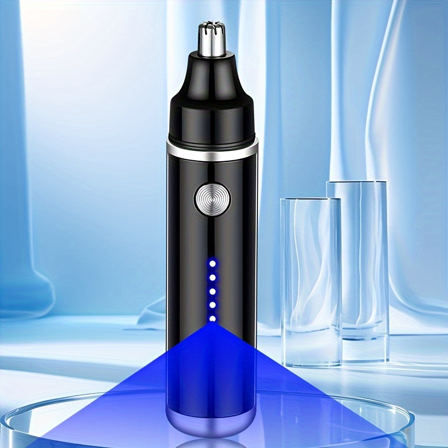 usb rechargeable nose hair eyebrow ear hair trimmer fashion nose hair trimmer is suitable for men and women mini portable     Product details 3