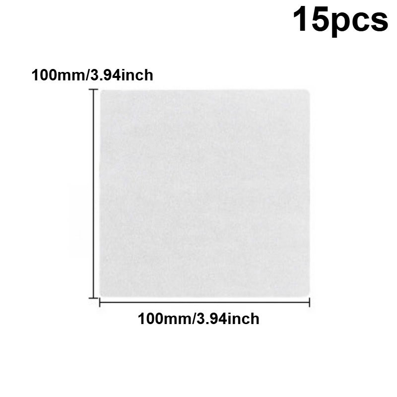 TEMU 15pcs Clear Repair Patch For Inflatables, Heavy Duty Transparent Repair Tape For Kayak Air Mattress Swimming Pool, Adhesive Patch For Raincoat