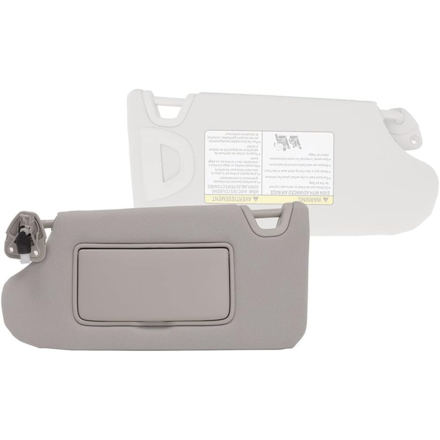 TEMU Gray Left Driver Side Sun Visor Assembly With Sunroof Fits For 2013-2016 For Altima(96401-3ta2a)