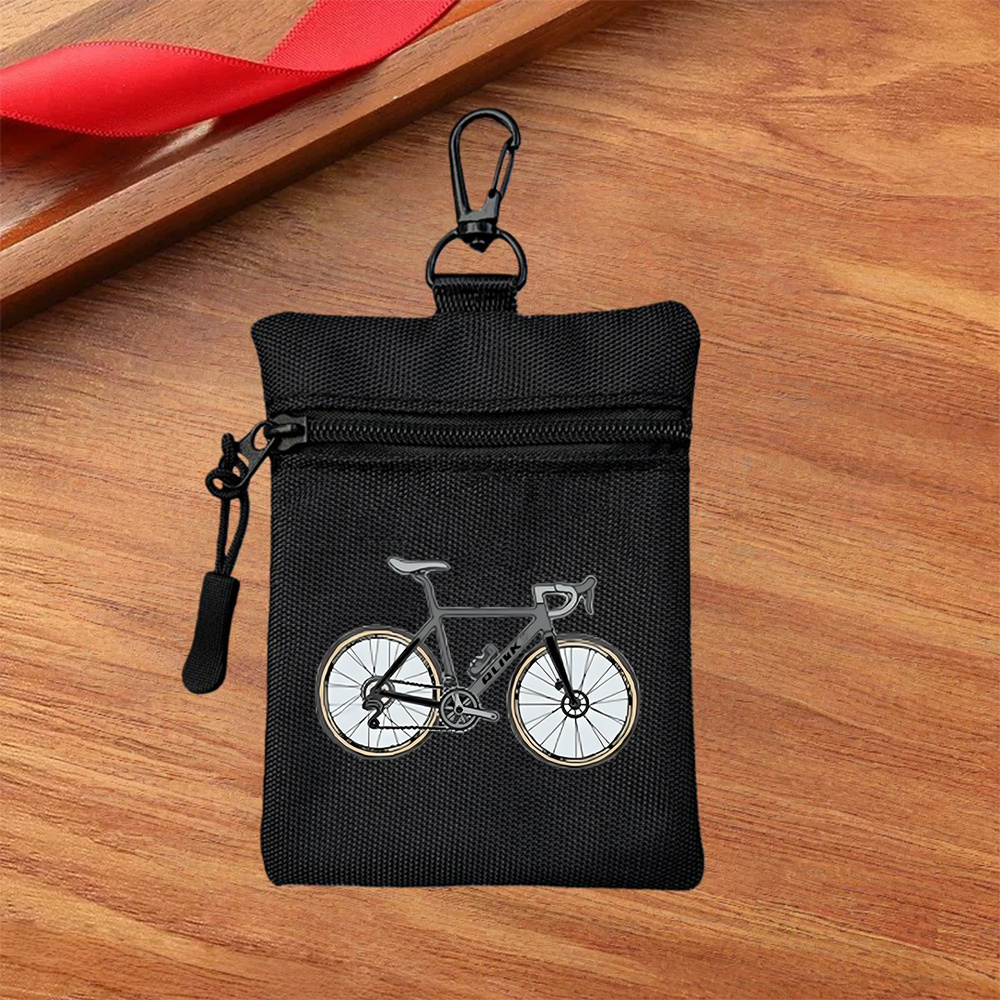 TEMU 1pc para Bicicleta de Carretera para Hombres, Esenciales para Exteriores, , Bolsa, Estuche Portátil para Llaves Deportivas