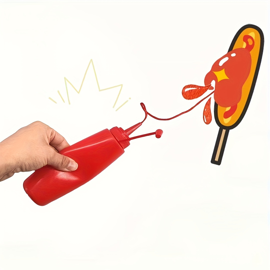 Prank Ketchup Bottle Toy - Hilarious Tomato Juice Gag, Relax, Funny Surprise Tomato Bottle