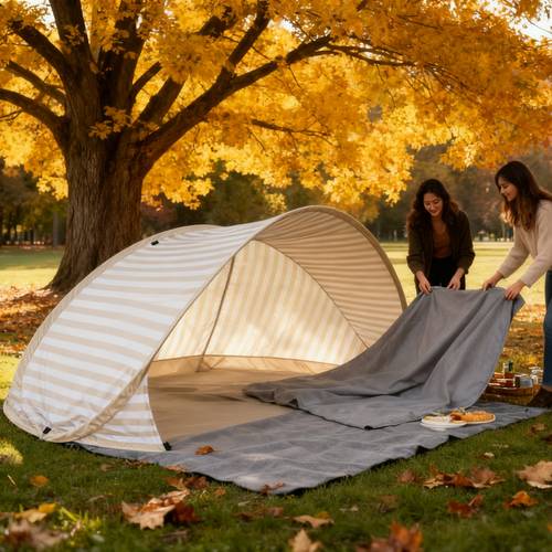 2 person beach tent with 2 second quick setup no assembly beach tent portable instant up sun shelter outdoor canopy suitable for picnics parks camping leisure