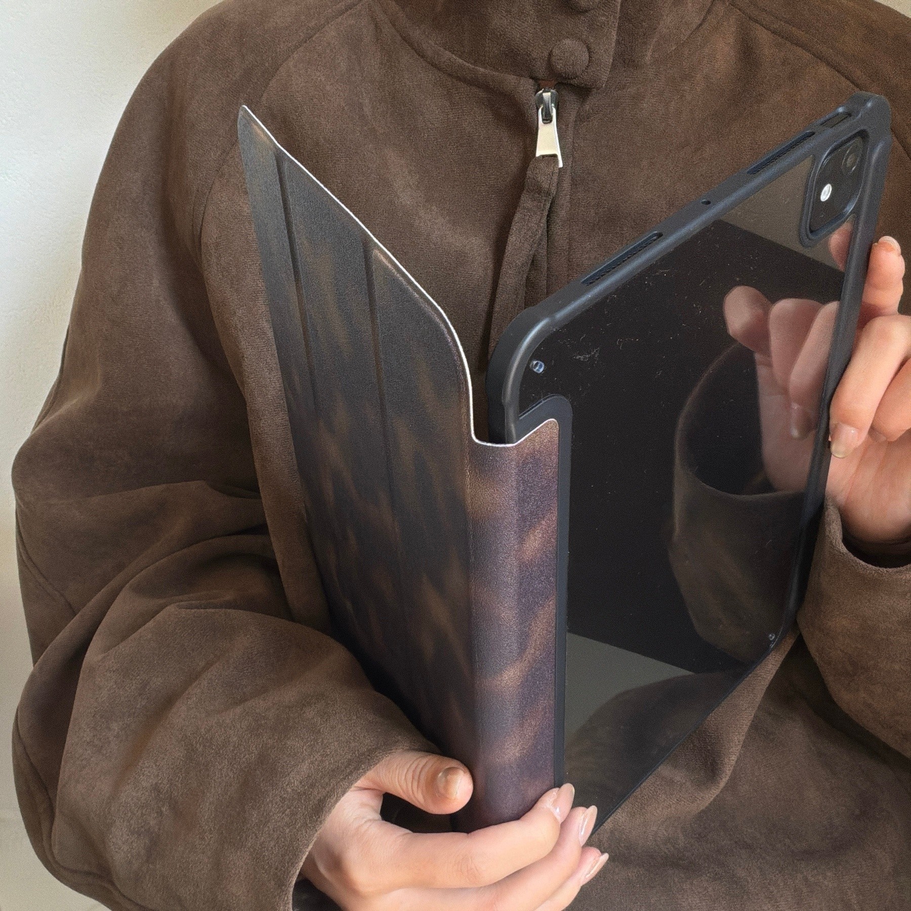 TEMU Étui de protection pour tablette style adapté pour Apple iPad 11e génération, facile pour iPad 10e génération, couverture de tablette anti-chute