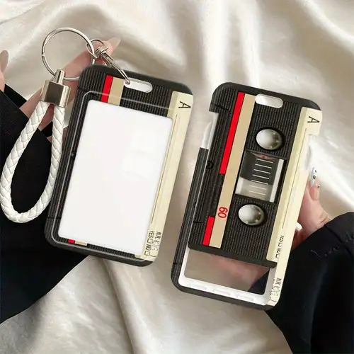 cassette tape card sleeves LotFancy RFID Blocking (19 Pack, 14 Credit Sleeves + 5 Passport Sleeves) for Identity Theft Protection, Designed with Pattern : Clothing, Shoes & Jewelry Reseal tape is on the body of the sleeve. Audio Cassette Tape - Stars