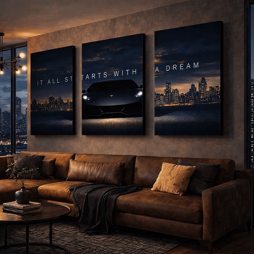 wall art masculine sold on Temu United States