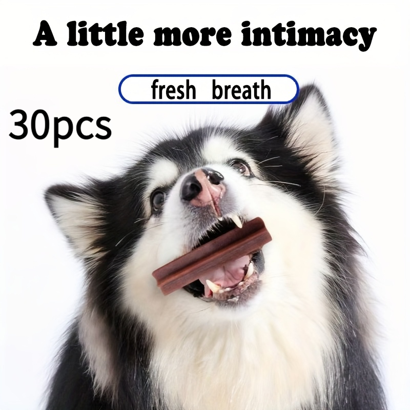 30pcs Dog Tooth Stick Pet Toy, All Varieties And Sizes, Teeth Cleansing Bone, Teeth Health Chewing Toy - Pattern Materials, Random Color, Style, And Pattern
