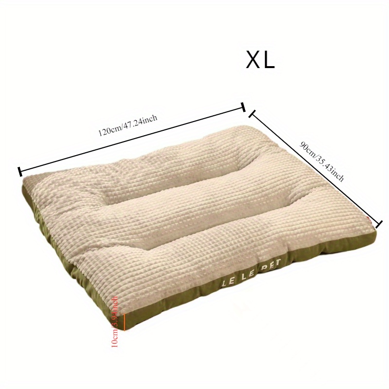 cozy   winter dog bed washable multi size   scheme removable     for large breeds soft polyester material   year round use Product details 2