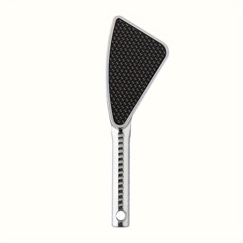 Glass Foot File, Hypoallergenic Design, Lightweight Beige, Removes Dead Skin And Thick Flesh, Travel Foot Care Tool