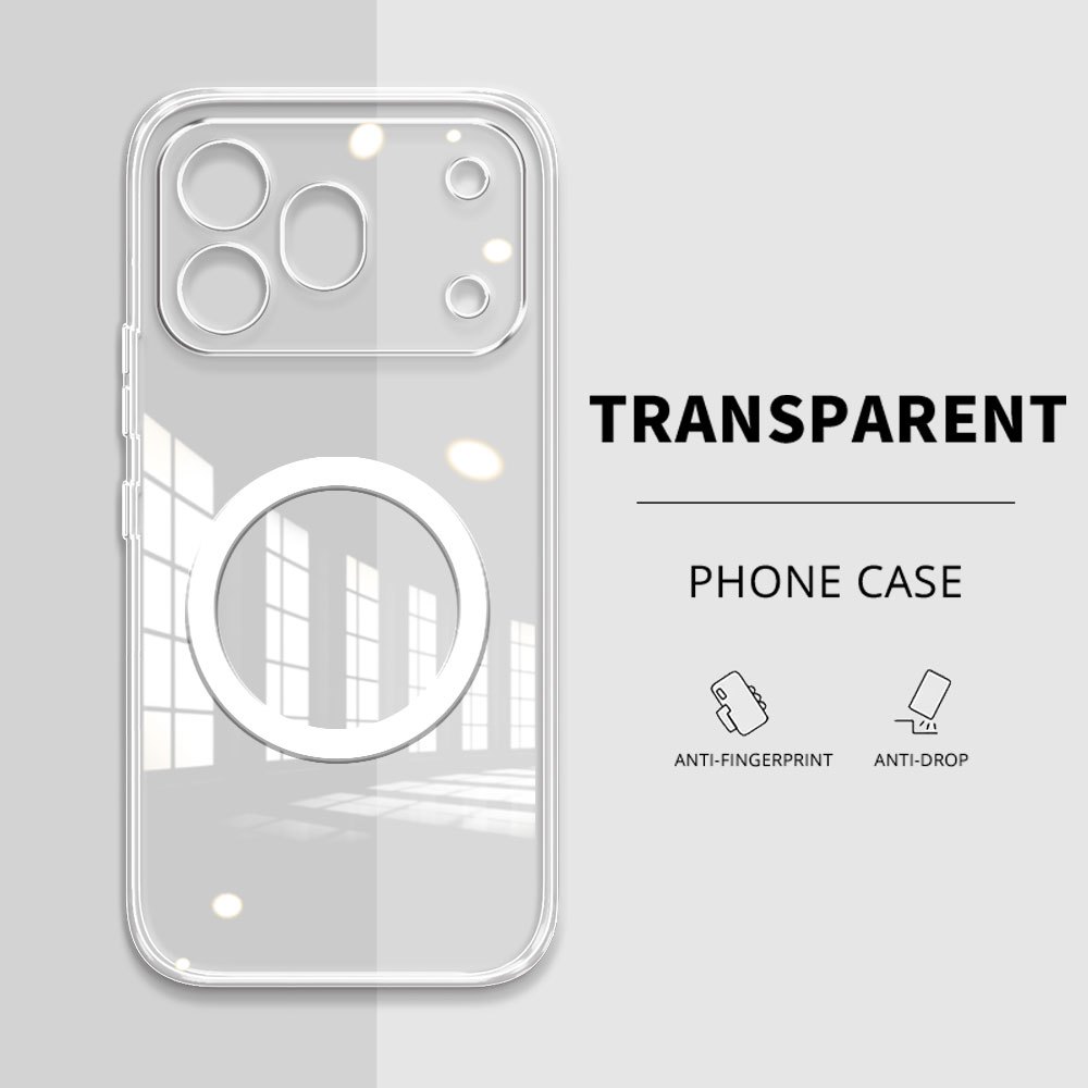 TEMU Phone Case: Phone Case - Suitable 600 Pro / 600, Luxury Transparent Magnetic Drop-proof Phone Case, Ultra-thin High- Tpu Soft Shell, Flexible