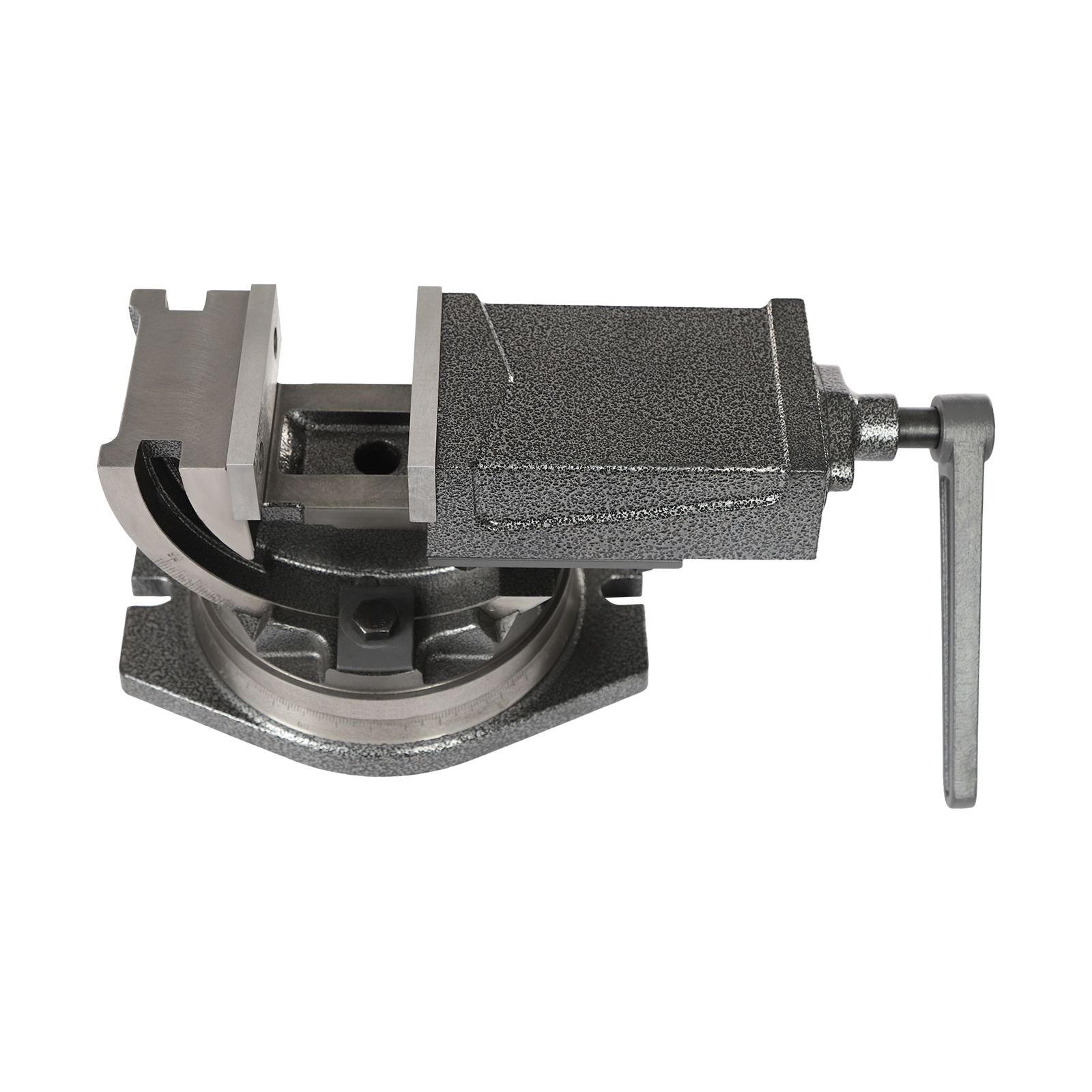 Precision Angle Vise | 0-90° Manual Tilt And 360° Rotating Base, Trapezoidal Threaded Spindle, Suitable For Drilling, Milling, Grinding,
