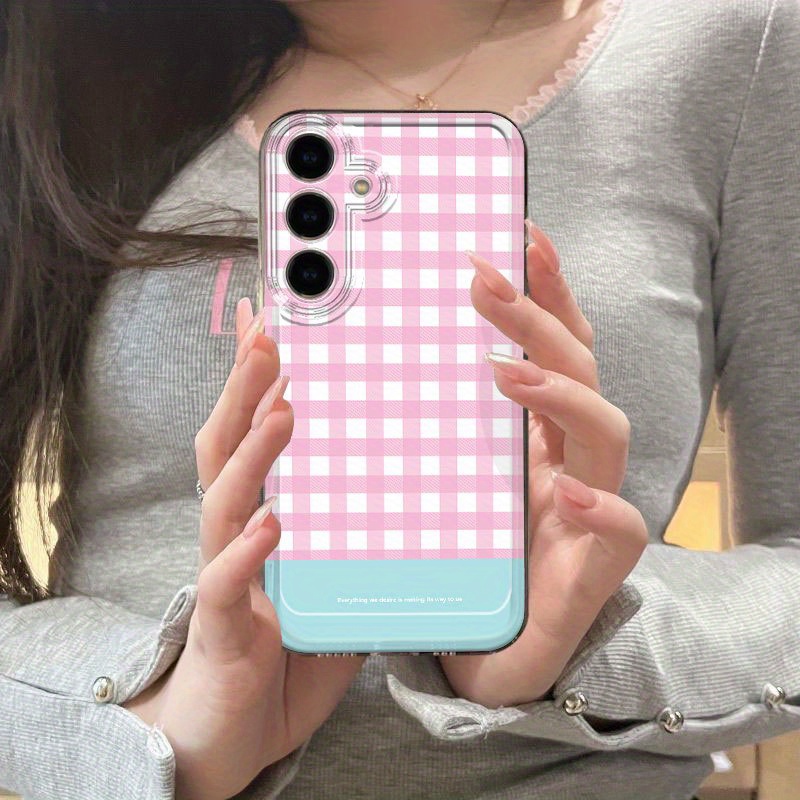 Trda zaščitna ovijalka za telefon z mrežastim motivacijskim besedilom, primerna za for Galaxy A02 A03S A04 A05S A06 A13 A14 A15 A16 5G A21S A2