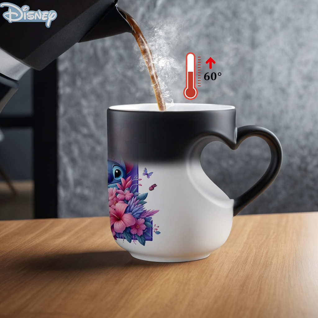 Farbwechsel-Kaffeetasse Für Papa – Wärmeempfindlich, 11 Oz, Spülmaschinen- Und Mikrowellenfest