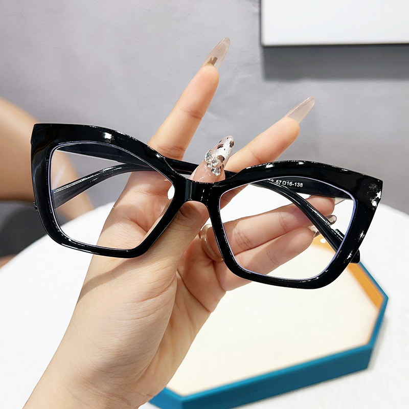 3pcs, Matching Glasses Frame, Square Frame Comfortable Temples, Casual Plain Decorative Eyeglasses Men Women.