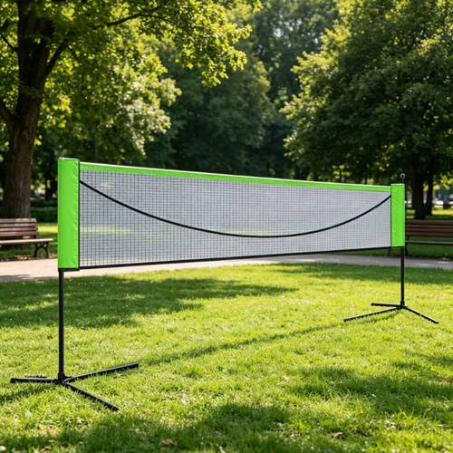 portable quick setup new badminton net outdoor portable barrier net no tools competition training special thick wear resistant anti tear