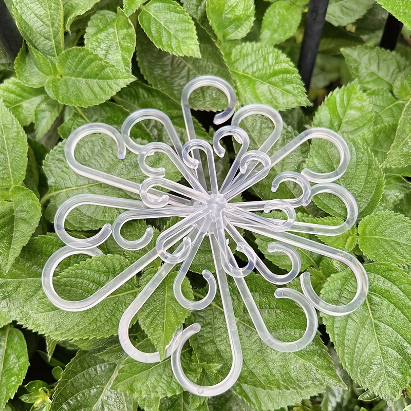 8pcs transparent plant support frames monstera support poles floral support stands plant anti toppling flower racks stabilizing bird of   plants spring feather branch fixing frames suitable for   plants floral