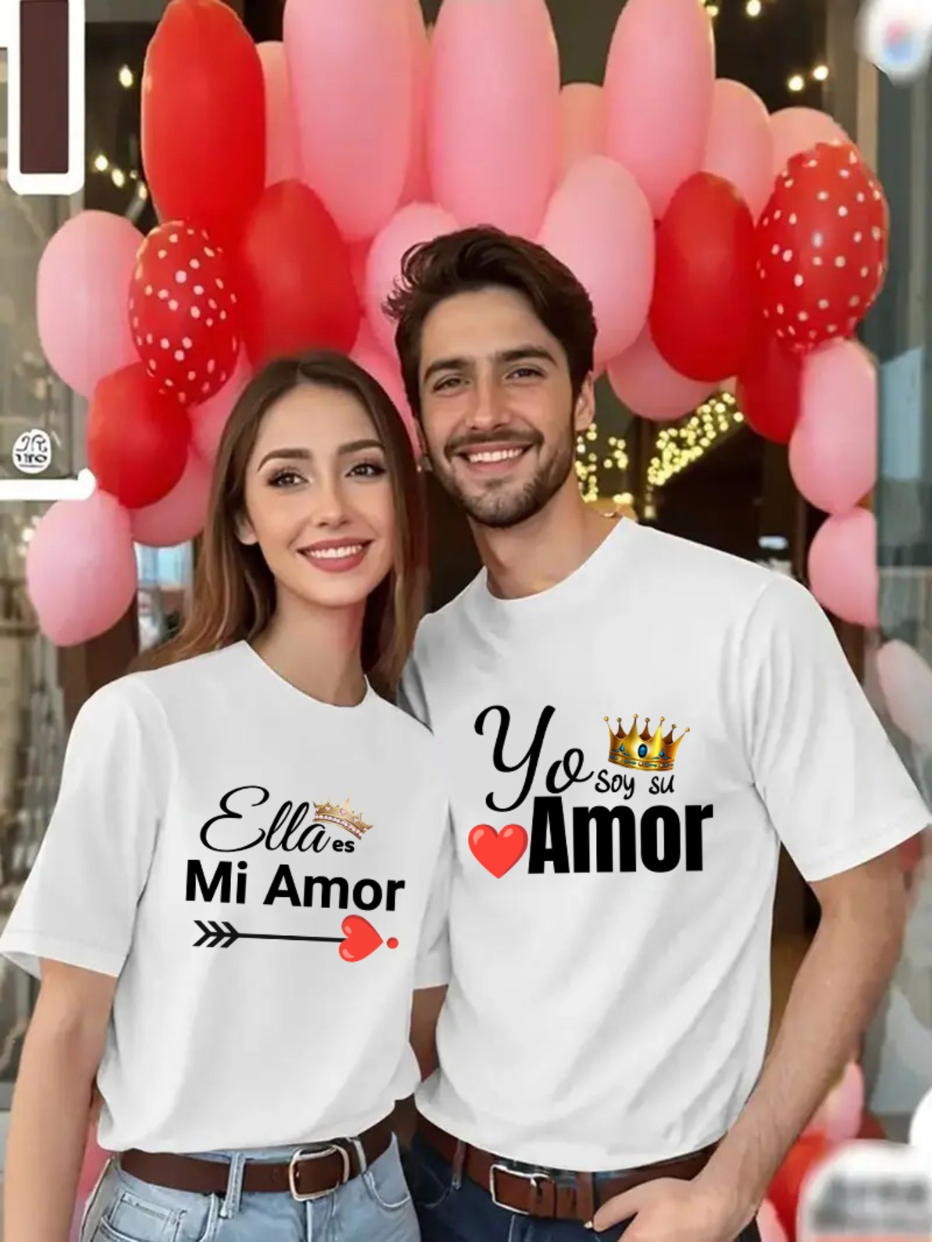 couple outfit romantic couple matching printed t Temu Australia