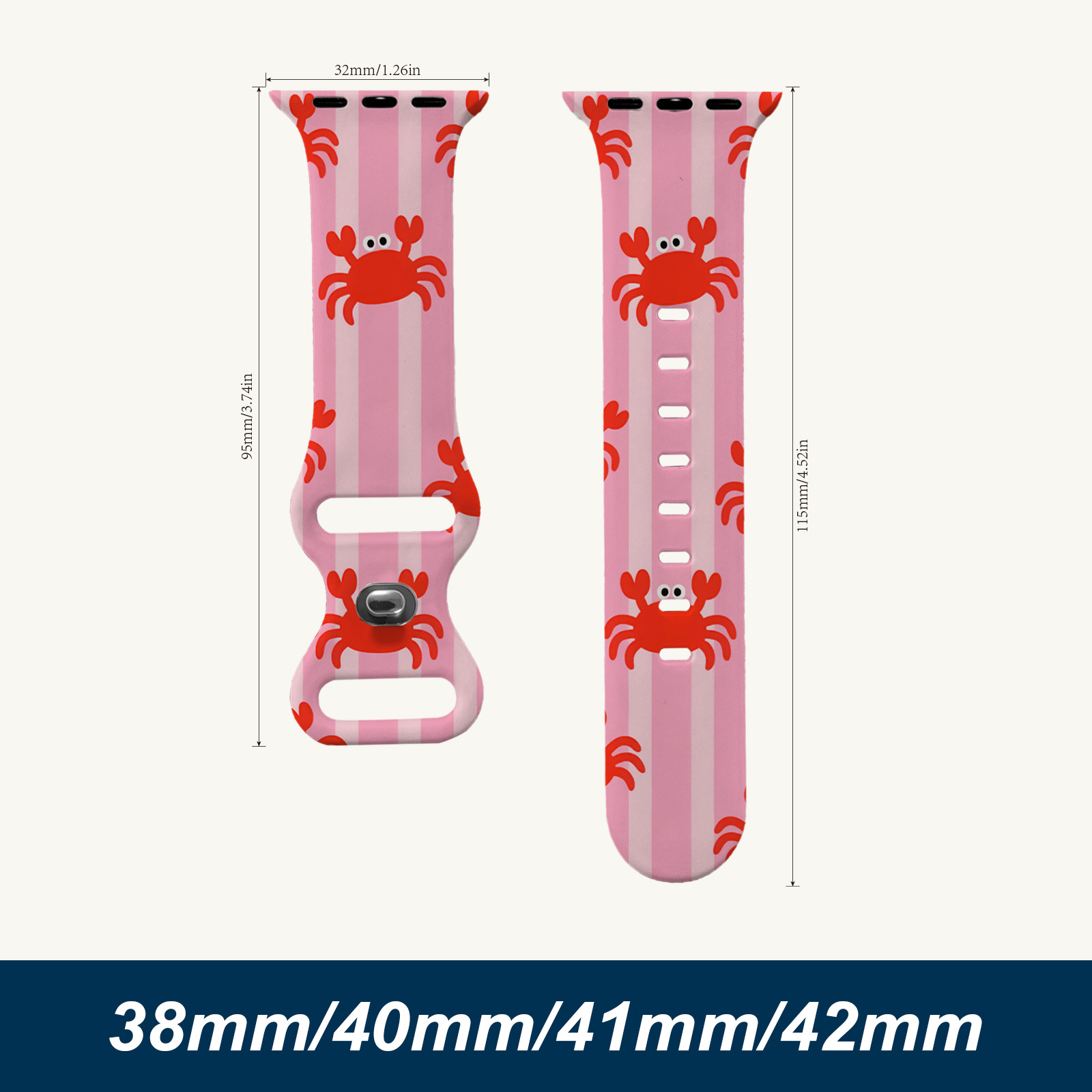 TEMU Correas de reloj elásticas y elegantes para Apple Watch Series 5/6/7, delgadas para Series 8/9/10 de 44/45/46/49 mm, para iPhone, florales,