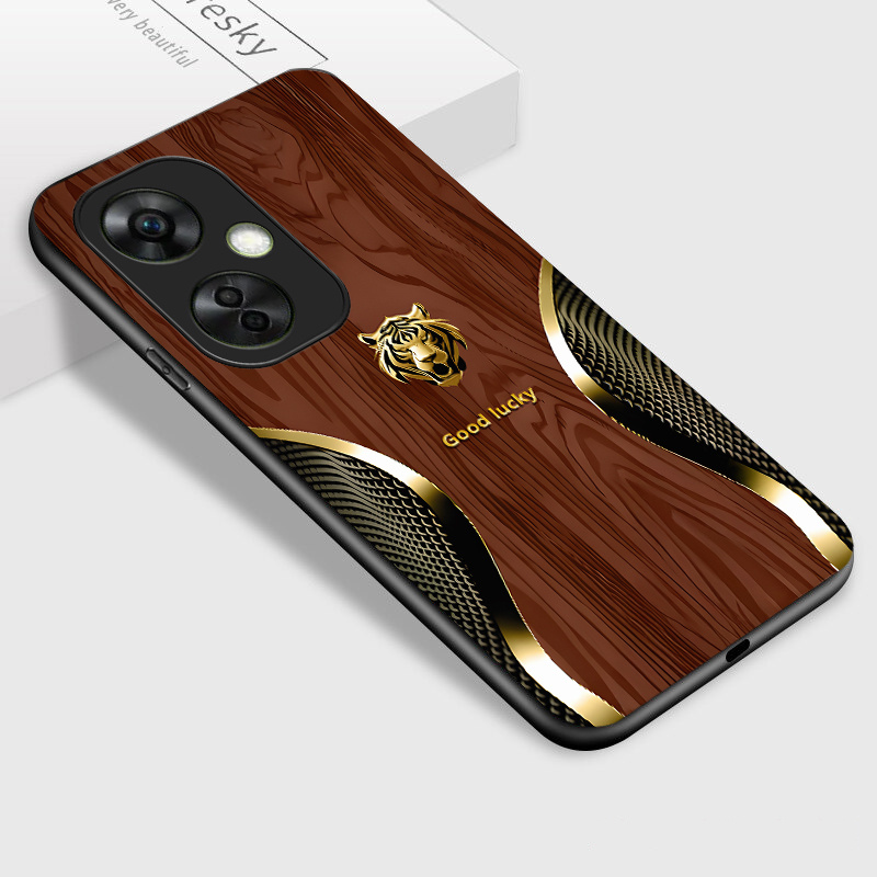 TEMU Phone Case: For Oneplus Nord Ce 3 Lite Phone Case, Stylish Head Pattern Glossy Glass Back Cover Gift