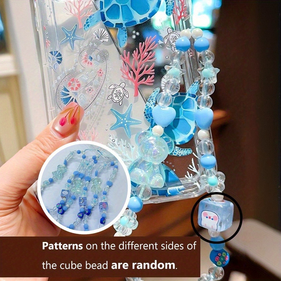 TEMU Phone Case - Creative Ocean Starfish Turtle Pattern Phone Case With Lanyard For Iphone 18 Pro Max 18 Pro Iphone 17 Pro Max 17 Pro 17 16 15 14 13