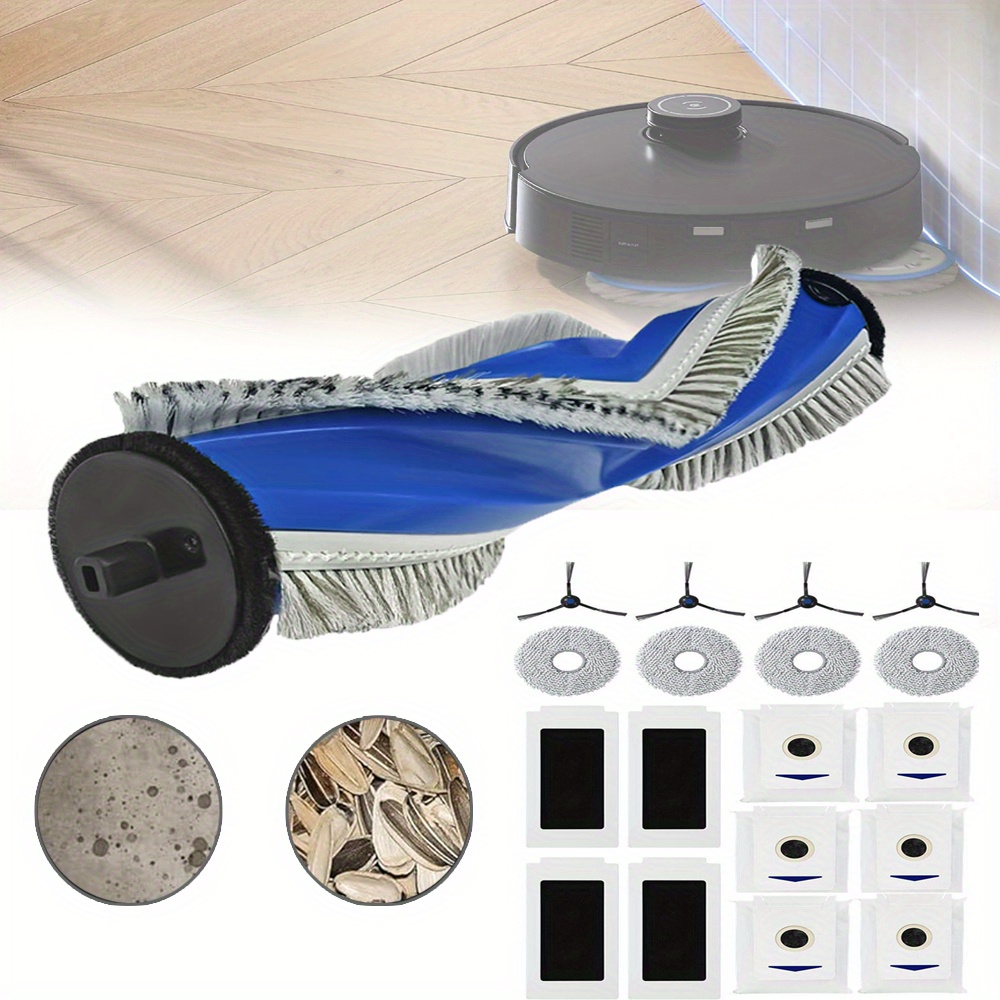 19pcs Accessory Set For T30 Omni/ T30 Pro Omni Robot Vacuum Cleaner, Easy To Clean And Replace