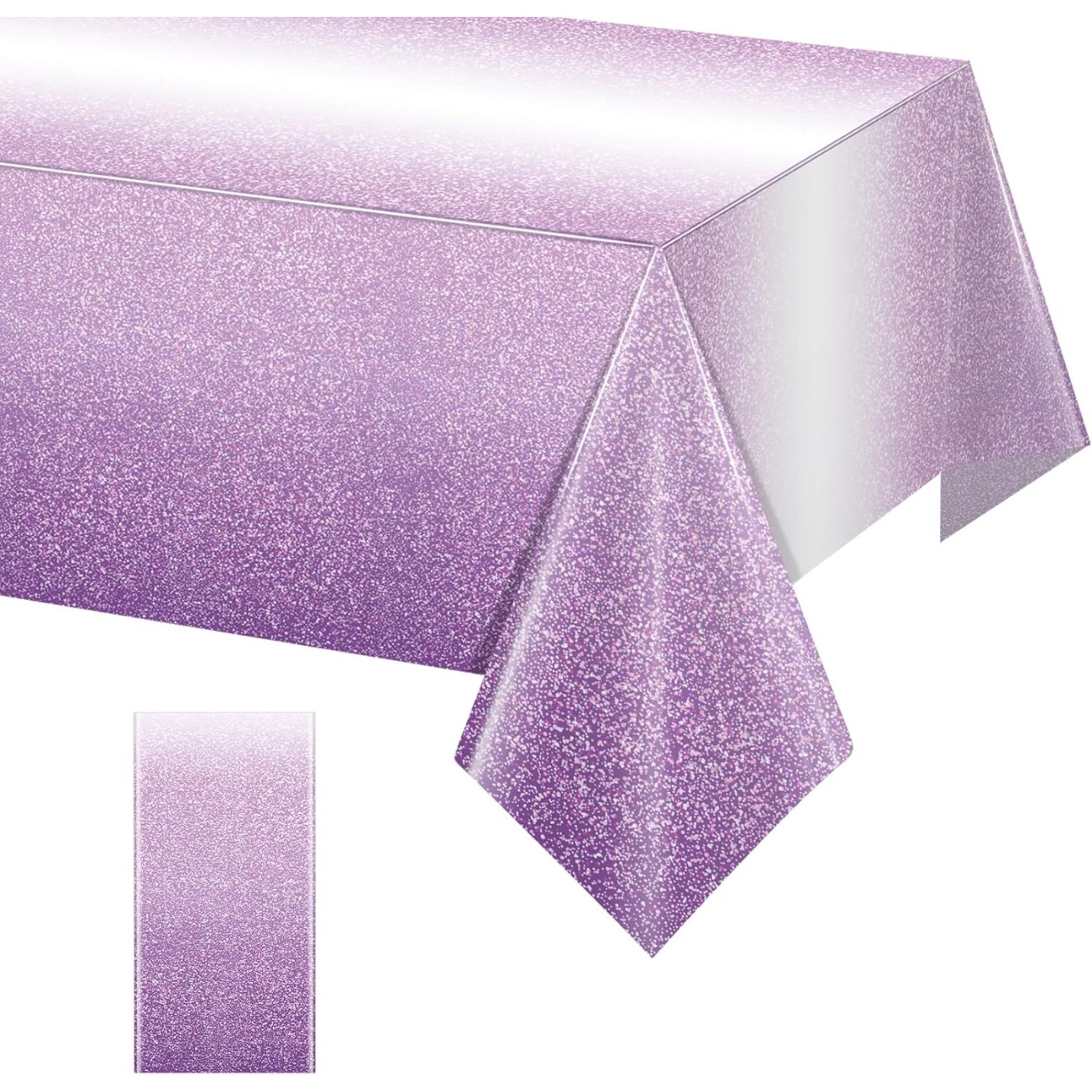TEMU Halloween, Natale, 1 Confezione Tovaglia in Plastica X 72 Pollici per Feste, Tovaglie Monouso Sfumate Color per Tavoli Rettangolari, Copertura