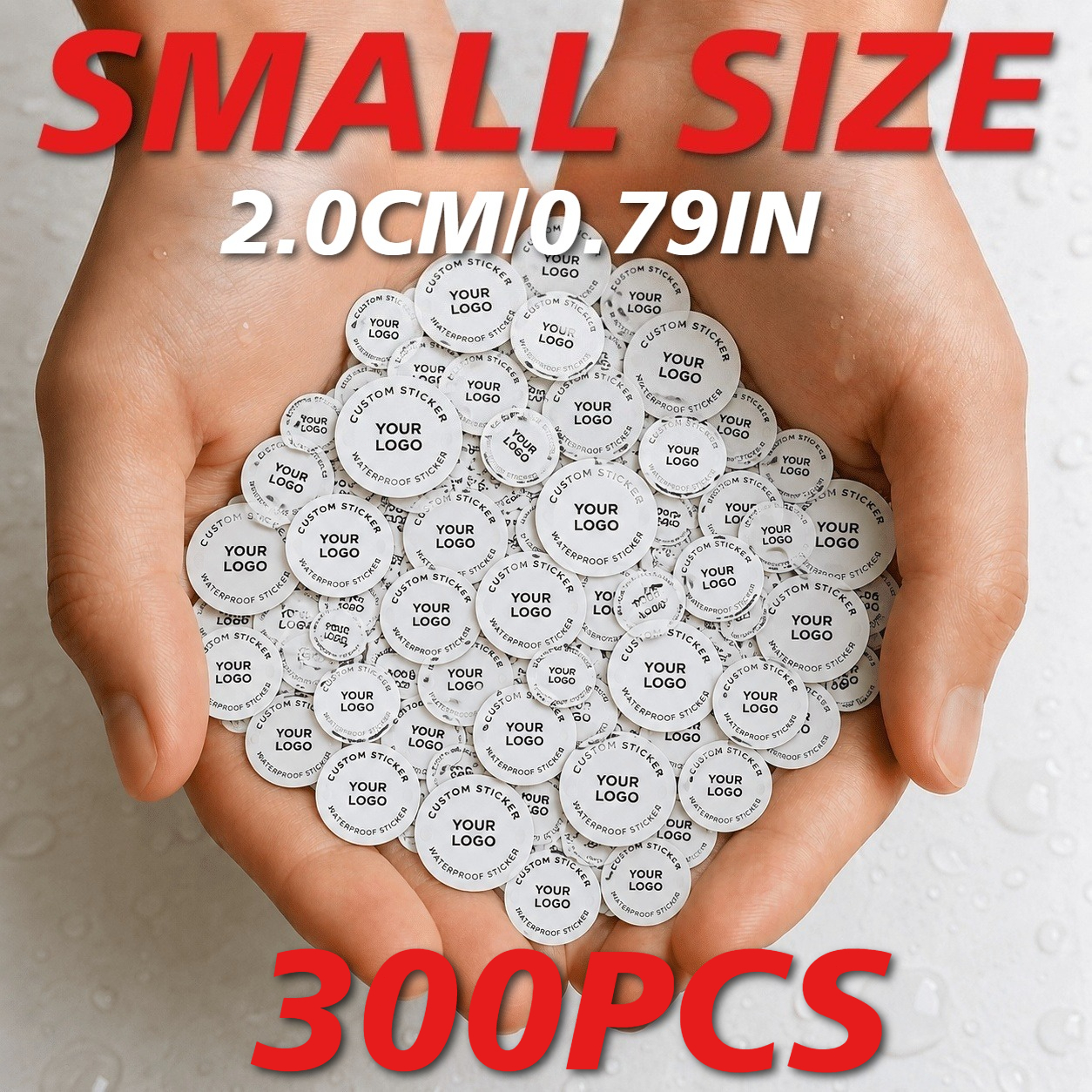 TEMU Custom Size Stickers - Custom Logo, Images, Small Labels, Suitable For Product Labels, Serial Numbers, Markers, Handmade Crafts, Party Favors,