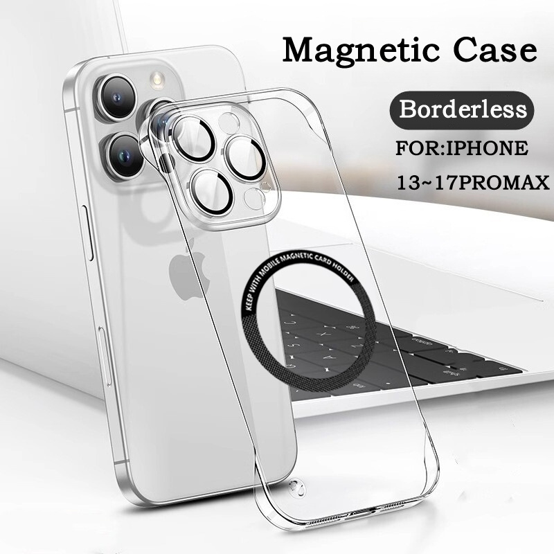 TEMU Phone Case - Magnetic Case For Iphone 17 Pro Max, Suitable For Iphone 16 Pro Max, New Cooling Case For The 14/15 Series, Unisex Design,