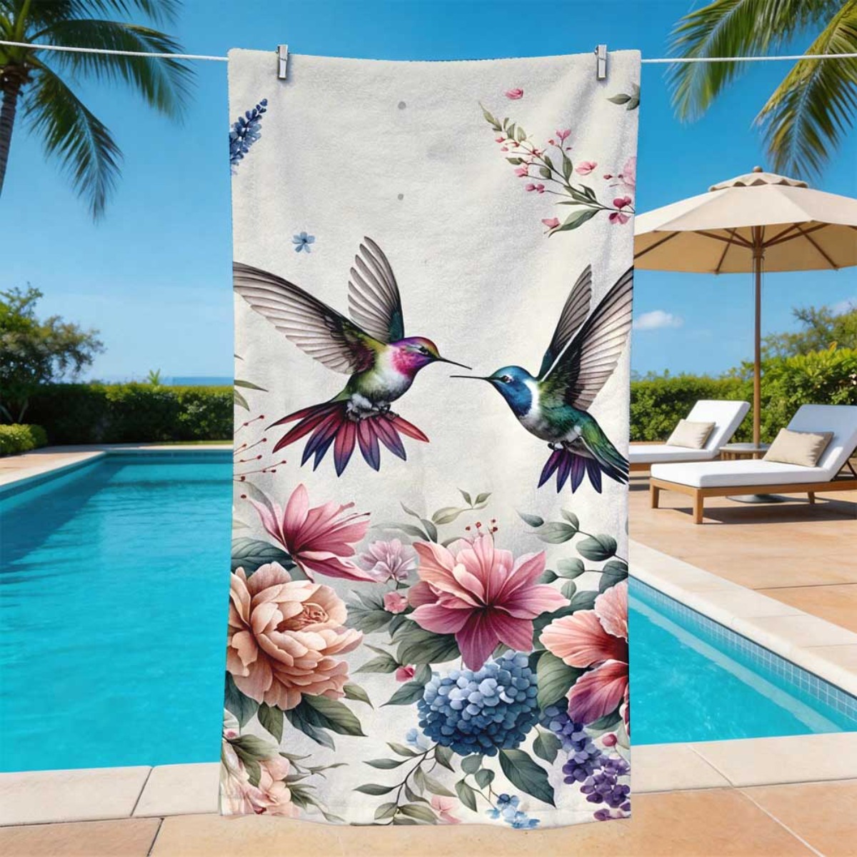 item picture 1pc beach towel comfortable high quality   microfiber   camping travel ideal quality yoga fitness great colorful quick dry fabric gorgeous   absorbent fabulous gift for   quick drying lovely stylish
