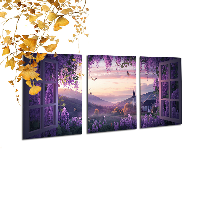 

Unframed -12x18inch(30x45cm)x3pcs Serenity In Blue Mountain Landscape Framed Oil Painting Wall Decor For Living Rooms Bedrooms Offices Meditation Spaces And Personal Retreats