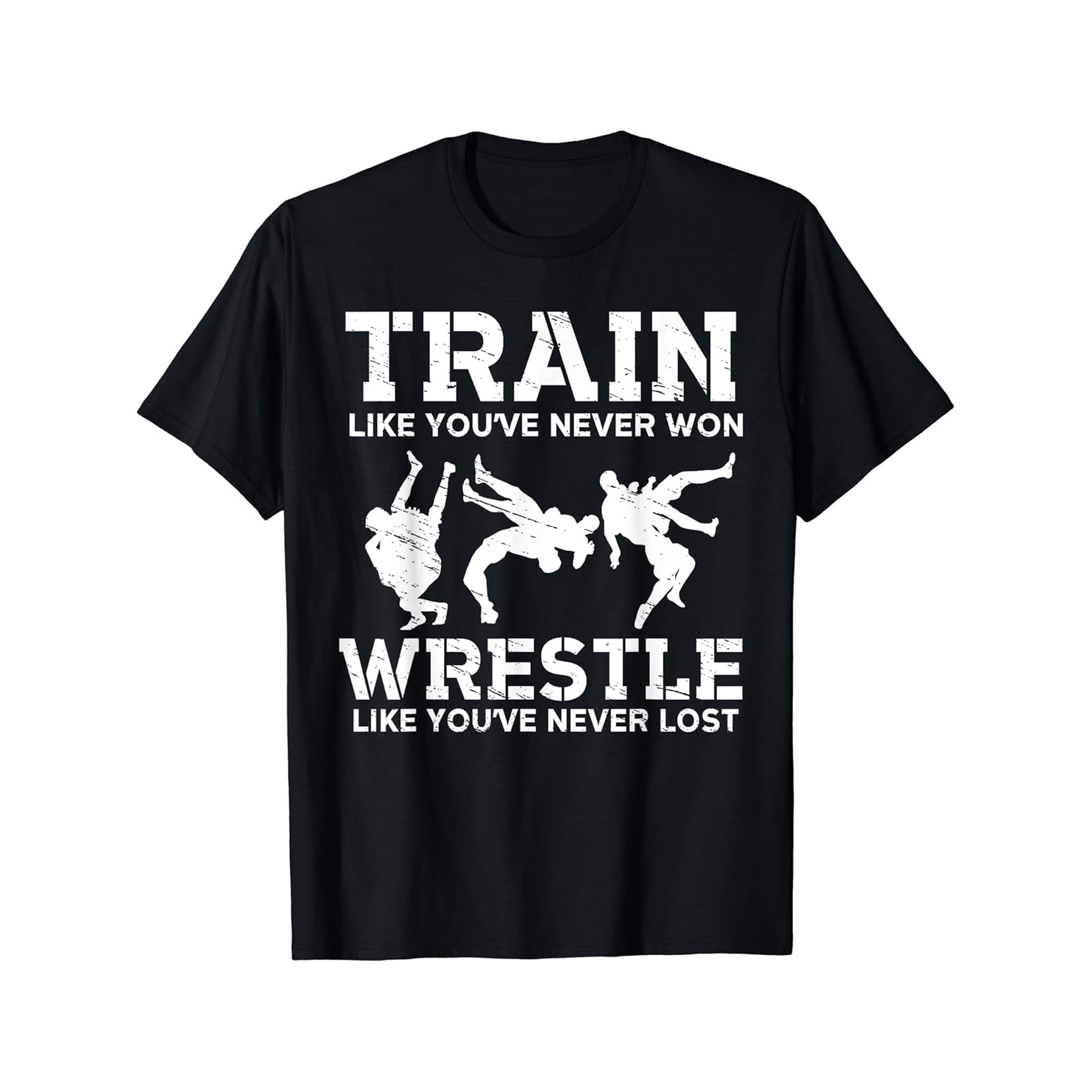 

Train To Wrestle Mma Motivational Wrestling T-shirt 3390