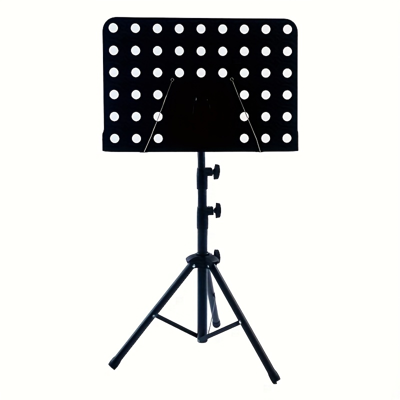 musical instrument music stand foldable thickened adjustable music stand guitar book stand portable foldable non electric use