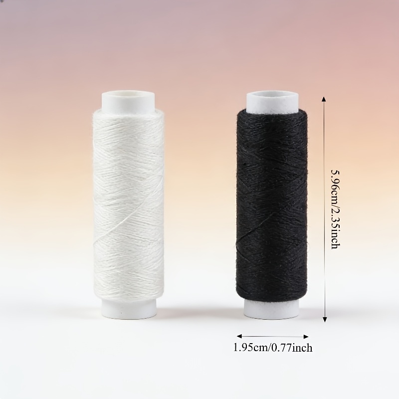 2pcs Of Durable Sewing Thread- Strong Polyester Thread, Suitable Sewing Machines, Industrial And Home Use- Compatible With Thread Feeders, Quilting, Sewing Thread, Sewing, High-quality Sewing Thread