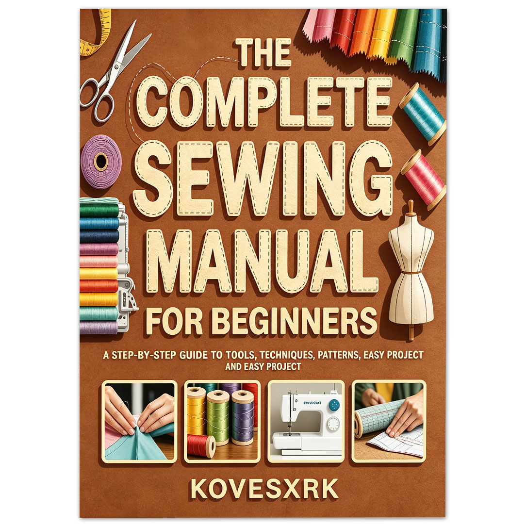 TEMU 1 Manuel de couture pratique B5 | Inclut de multiples techniques de couture | Maîtrisez facilement du simple exercice aux projets quotidiens |