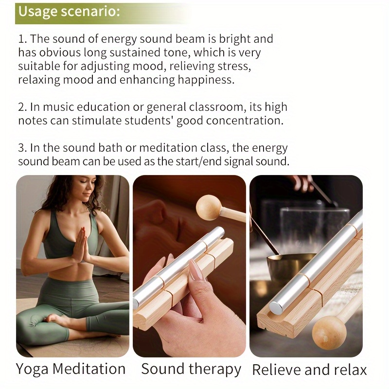 aluminum energy sound beam meditation kit - Temu Spain