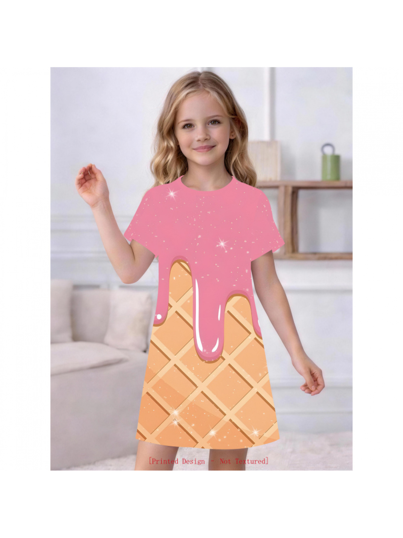 pink ice cream dress Ice-Cream