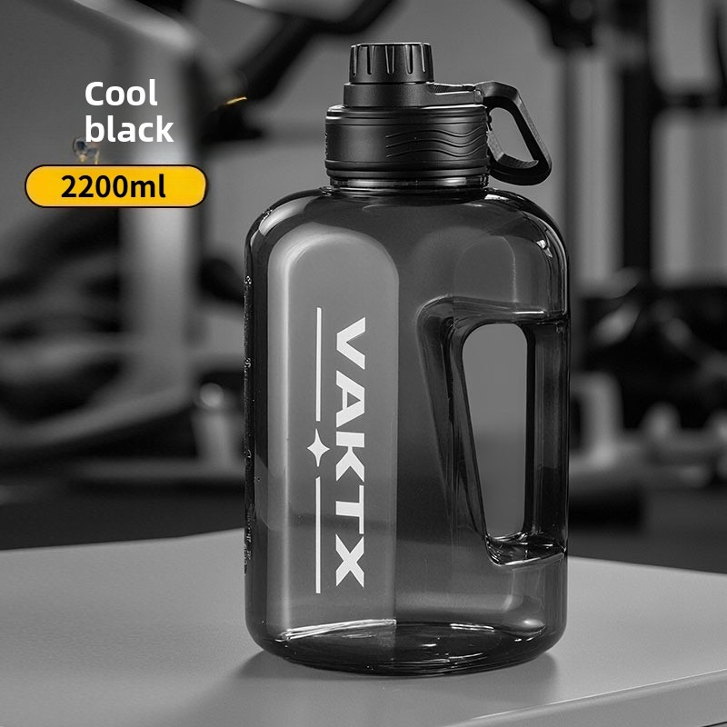 Image of Large Capacity Water Bottle - Leakproof Sports Kettle | Lightweight, Durable, Reusable For Gym, Hiking, Camping, Outdoor Sports & | Ideal Gift For Fitness Enthusiasts